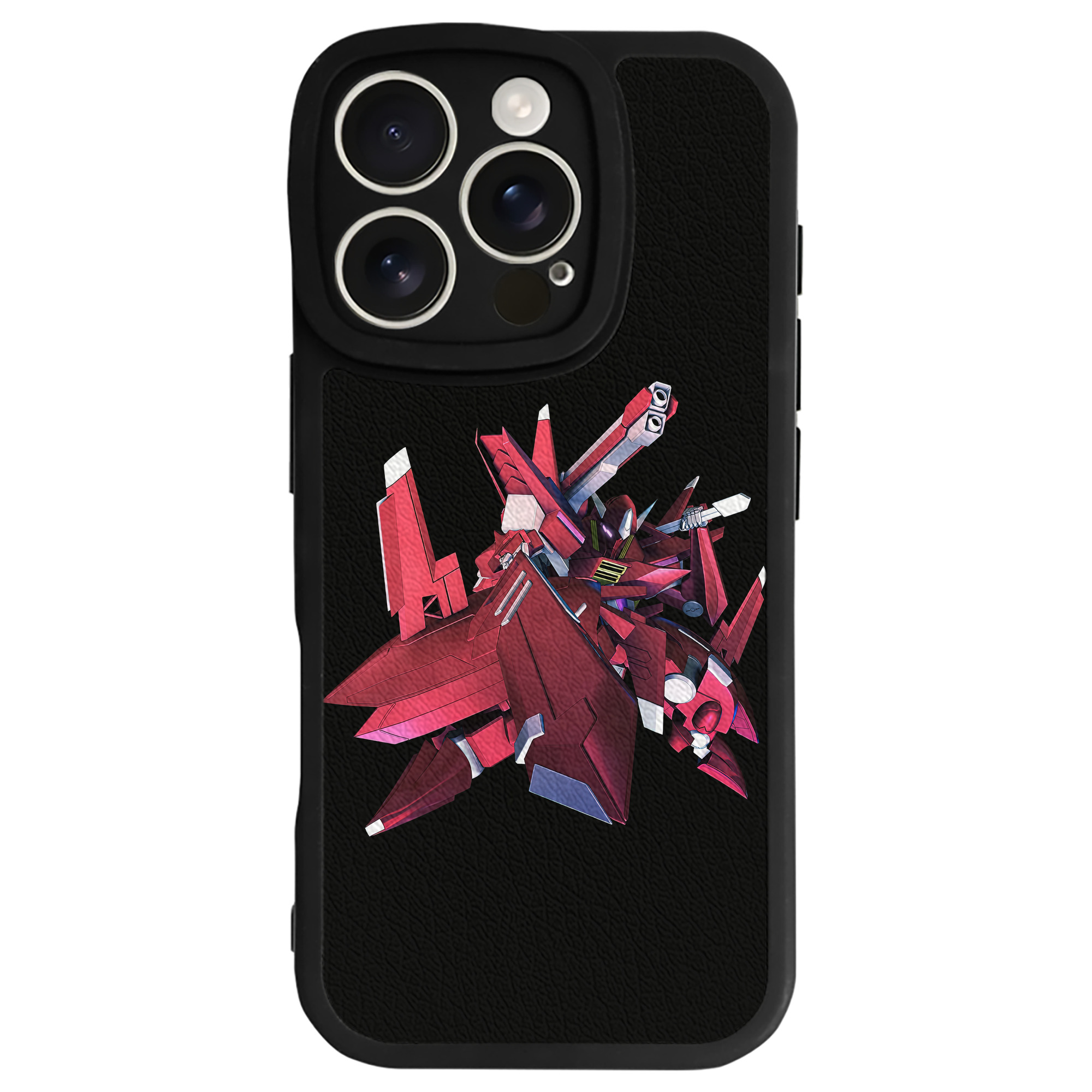 （画像用） 機動戦士ガンダム Mobile Suit Gundam 【iPhone 16シリーズ対応】シリコンスマホケース（レザー調） 材質：シリコン